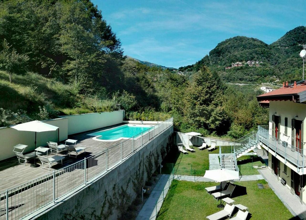 Vista Dolce Isola _ Lakeview Pool, Terrace & Garden Apartment Argegno Quarto foto