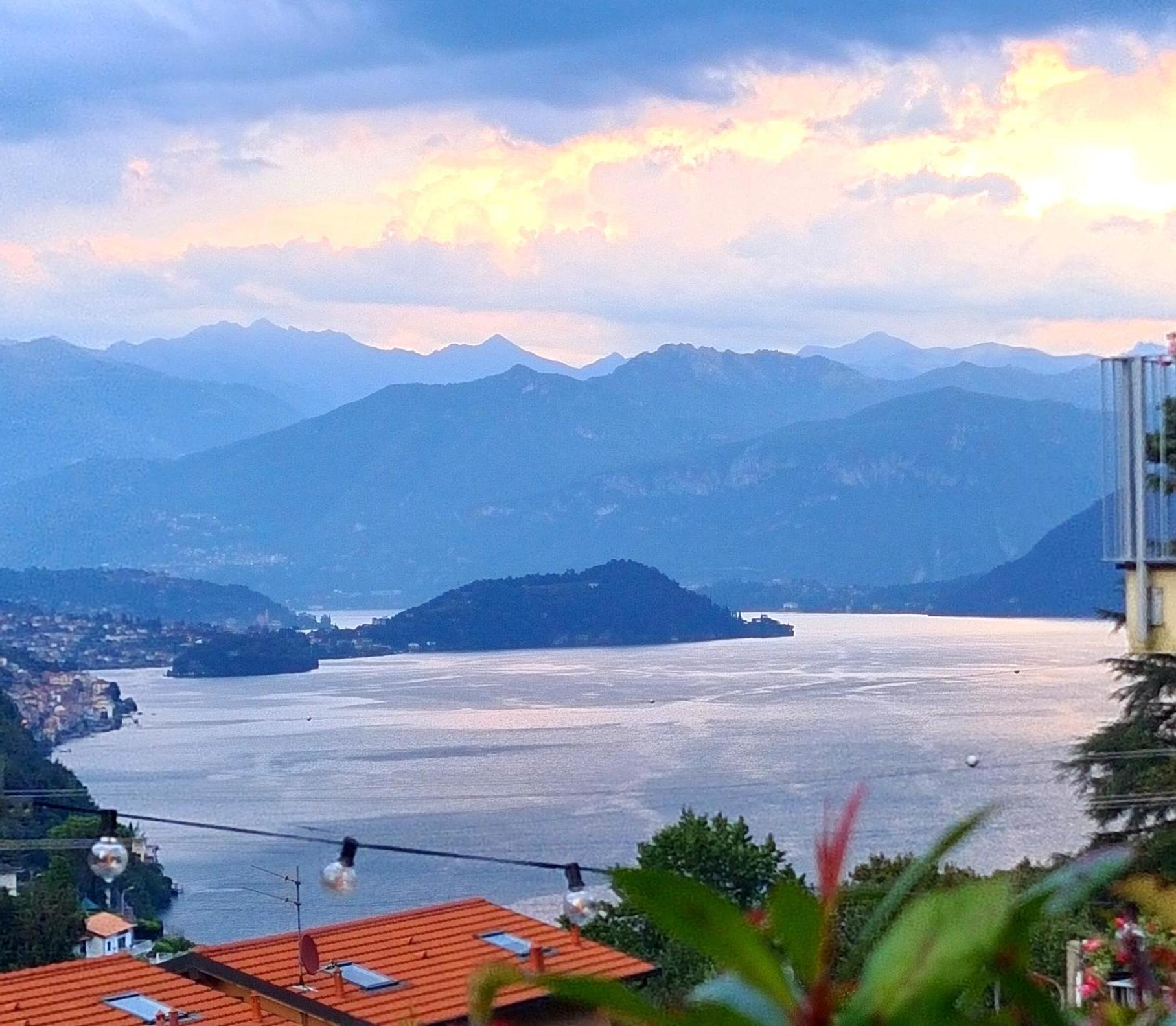 Vista Dolce Isola _ Lakeview Pool, Terrace & Garden Apartment Argegno Quarto foto